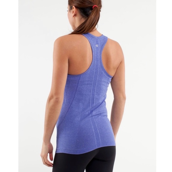 Lululemon Run: Swiftly Racerback in Pigment Blue Size 6 - Picture 2 of 9
